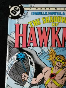 THE SHADOW WAR OF HAWKMAN #1 (DC  1985) HIGH GRADE