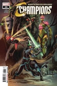 CHAMPIONS #26 (2019)  SEAN IZAAKSE  COVER MARVEL NM.