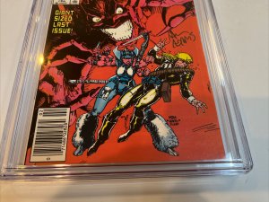 Longshot (1986) # 6 (CGC SS 9.6) Signed Arthur Adams! CPV Canadian Price Variant