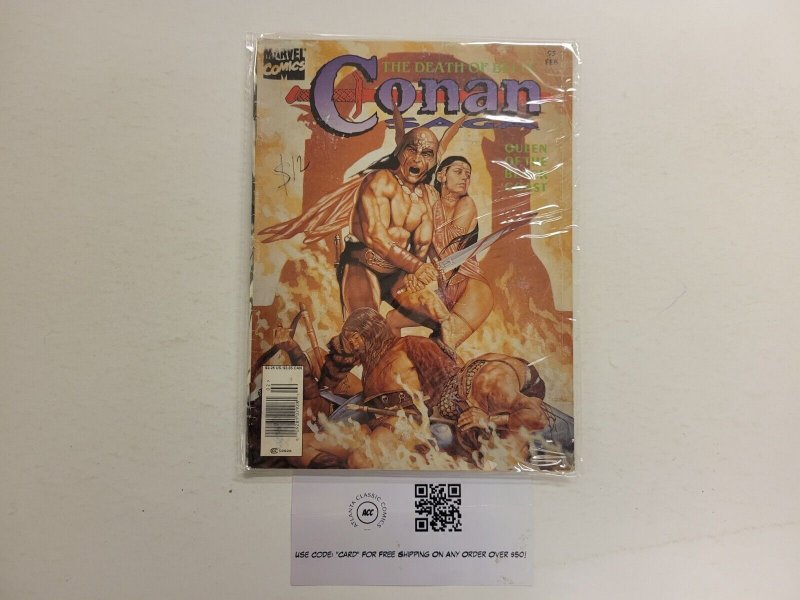 Conan Saga #95 VF Marvel Comics Magazine 9 TJ24