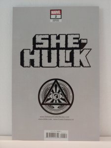 She-Hulk #2 David Nakayama Virgin Variant (2022) VF/VF+