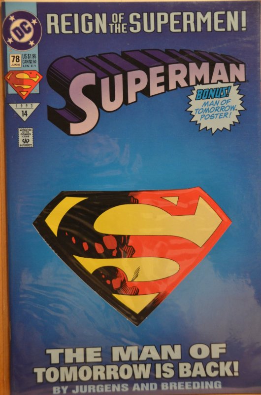 Superman #78 (1993) VF+