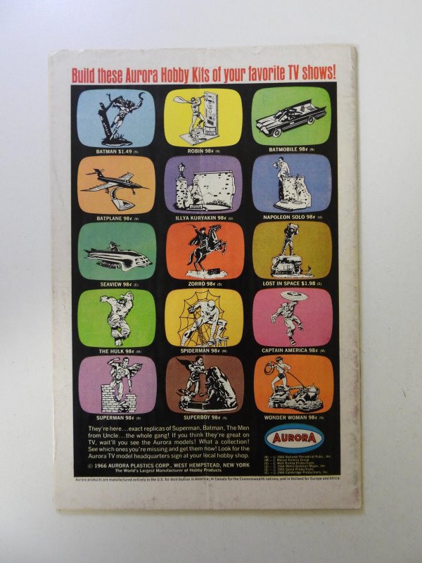 The Atom #29 (1967) VG+ condition subscription crease