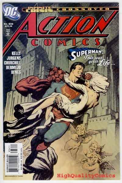 ACTION COMICS #836, NM+, Superman, Infinity Crisis, Bermejo , Jurgen