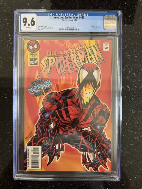 Amazing Spider-Man #410 CGC 9.6 (1996)