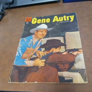 GENE AUTRY #98 DELL GOLDEN AGE WESTERN MOVIE STAR HERO PHOTO COVER COMICS