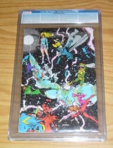 Crisis on Infinite Earths #1 CGC 9.6 dc comics key 1ST BLUE BEETLE george perez