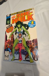 The Savage She-Hulk #1 Direct Edition (1980) 1St solo series.