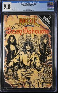 Rock N Roll Comics #29 CGC 9.8 1991-OZZY OSBOURNE-COMIC BOOK 4393769020