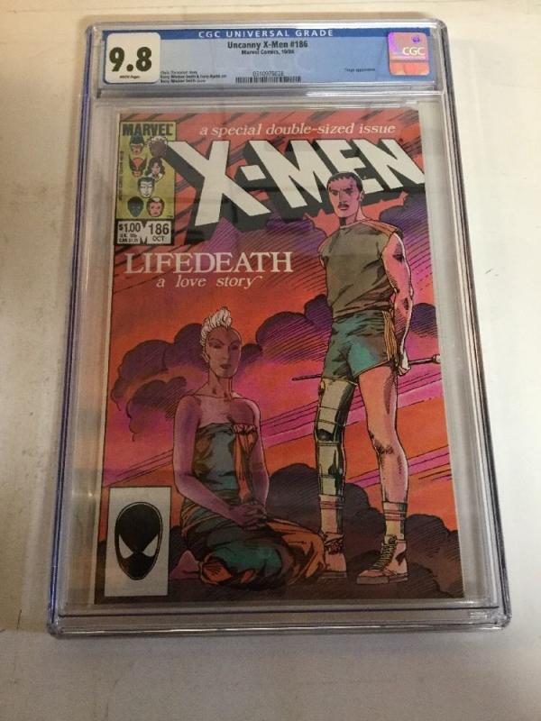 Uncanny X-men 186 Cgc 9.8 White Pages Chris Claremont Story