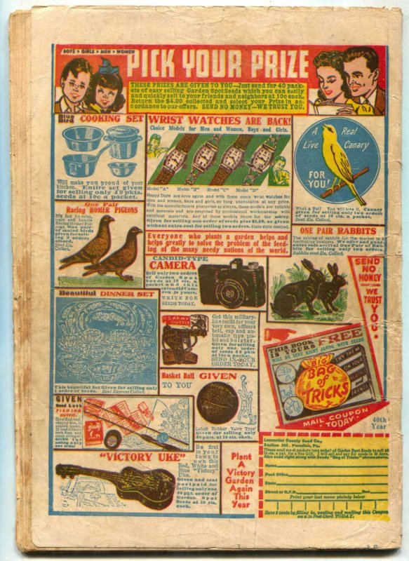 Super Duck #12 1947- Golden Age Archie Funny Animals-VG-