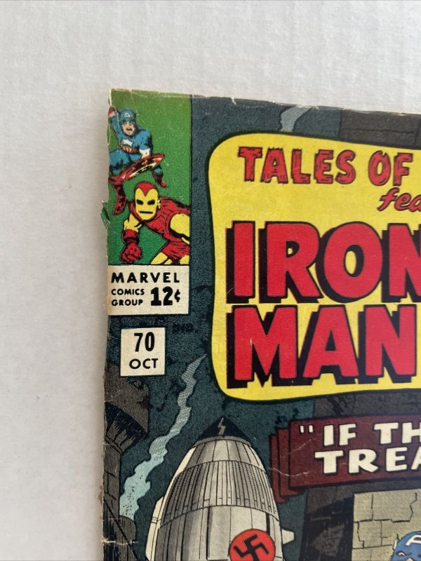 Tales Of Suspense #70 READER