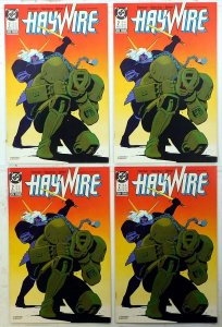 Haywire Lot of 4 #2 x4 (1988) DC Comics 1st Print Comic Books