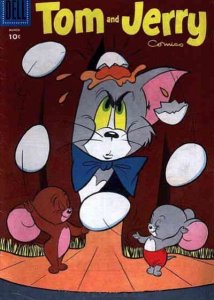 Tom And Jerry Comics #140 FN ; Dell | March 1956 egg juggling