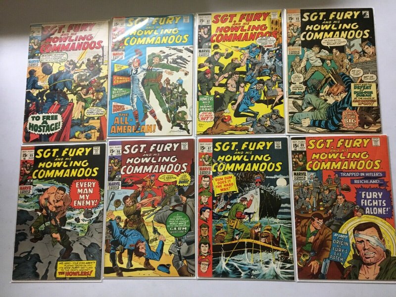 Silver Age from:#3-91 & ANN1,3,4 58 different avg 4.0 VG (1964-71)