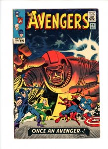 Avengers #23  1965  F  1st Appearance of Ravonna Renslayer!