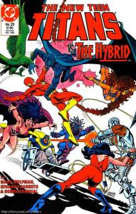 New Teen Titans, The (2nd Series) #25 FN ; DC | Marv Wolfman