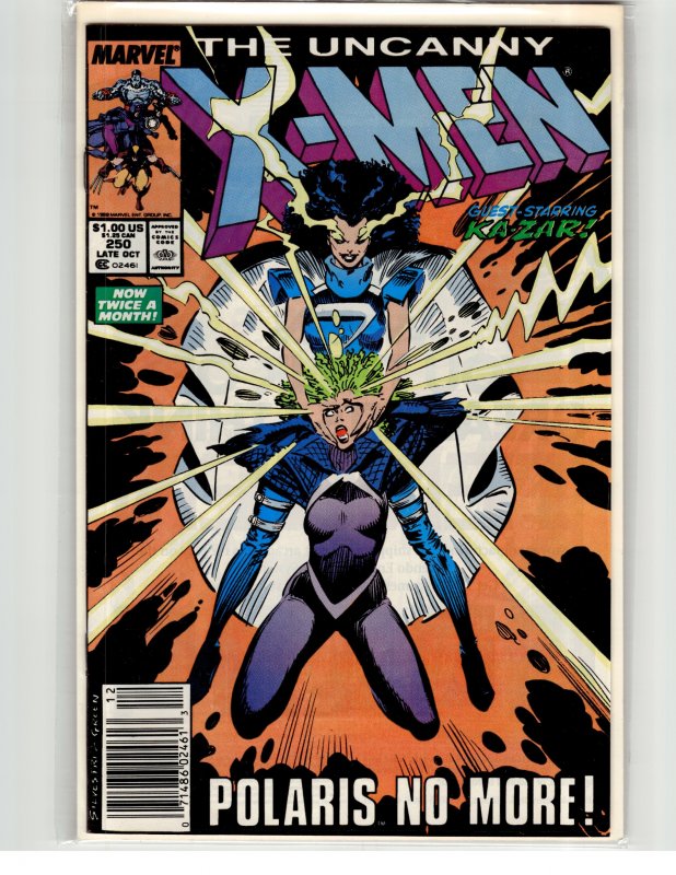 The Uncanny X-Men #250 (1989) X-Men