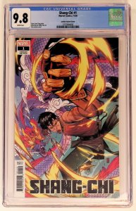 Shang-Chi #1 (2020) CGC-9.8 Jacinto Variant Cover