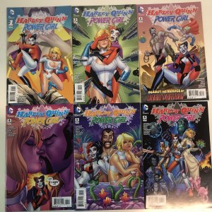 Harley Quinn Power Girl (2015) Complete Mini Set # 1-6 (VF/NM) DC Comics