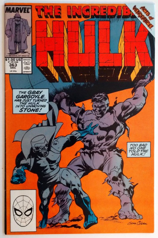 The Incredible Hulk #363 (FN, 1989)