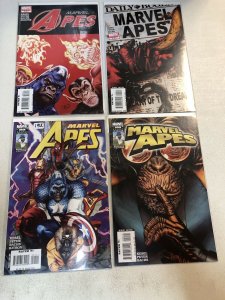 Marvel Apes (2004) #1 2 3 4 1-4 (VF/NM) Complete Set