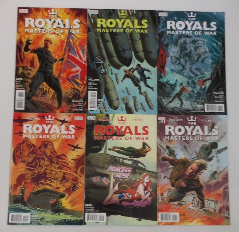 The Royals: Masters of War #1-6 VF/NM complete series ; Vertigo