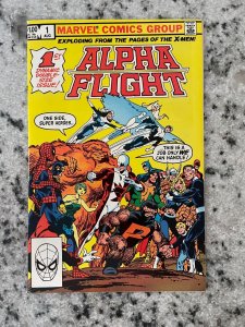 Alpha Flight # 1 NM Marvel Comic Book X-Men Wolverine Puck Canada Storm CM65