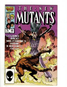 12 The New Mutants Marvel Comics # 38 39 40 41 42 43 44 45 46 47 48 49 Namor RB7