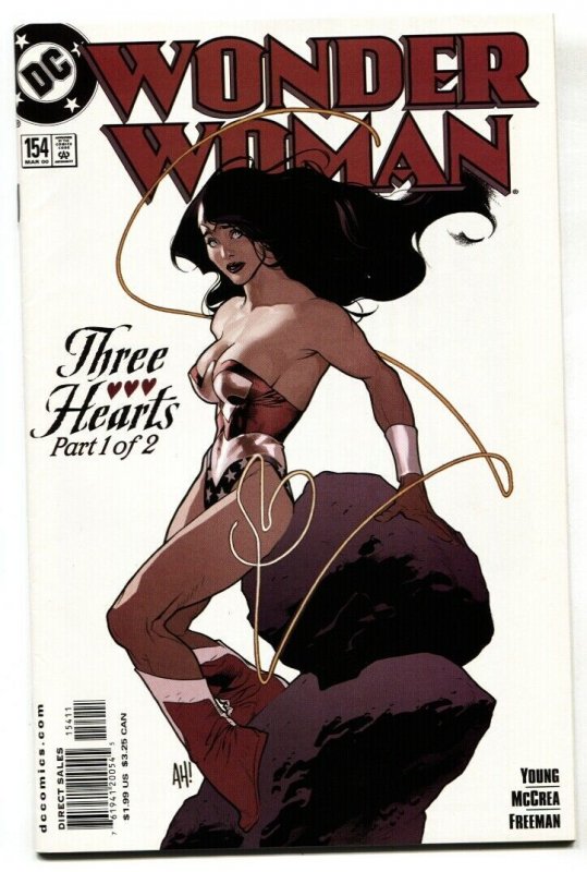 WONDER WOMAN #154 DC comic book Adam Hughes cover art NM-