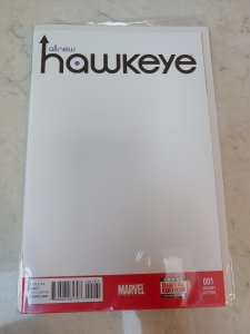 HAWKEYE #1 COMIC BLANK VARIANT SKETCH COVER