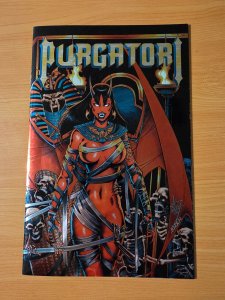 Purgatori: The Vampires Myth #1 Premium Chrome Variant ~ NEAR MINT NM ~ 1996