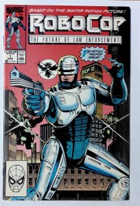 Robocop #1 (March 1990, Marvel) 8.5 VF+