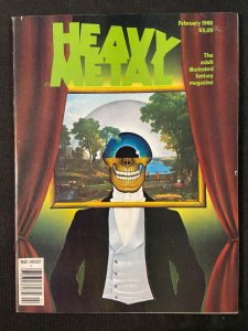 HEAVY METAL MAGAZINE FEB 1980 MOEBIUS, CORBEN, STEVE BISSETTE VF