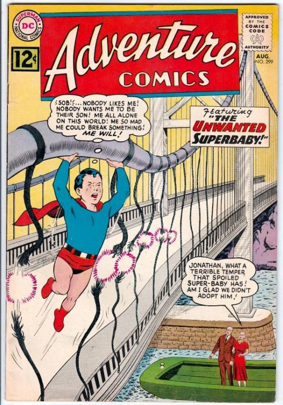 Adventure Comics #299 (Aug-62) VF/NM High-Grade Superboy