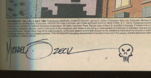 THE PUNISHER #4 MINI-SERIES (9.2 OR BETTER) SIGNED AND REMARKED BY MIKE ZECK!