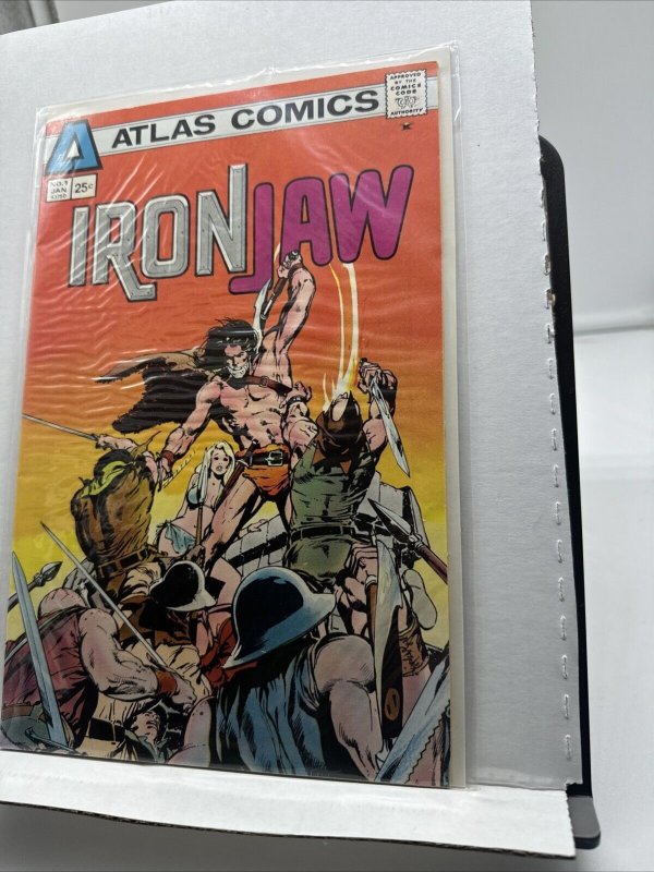 IRONJAW #1 Lot of 1 Atlas Comic Book - Mid-High Grade!