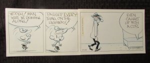 Late 80's Early 90's THE SMITH FAMILY Original Comic Strip Art 16.5x5.5 9/28 