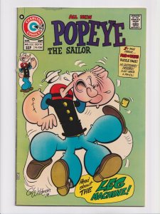 Popeye #125 Charlton Comics 1974 Vintage Comic Book Sharp Copy 