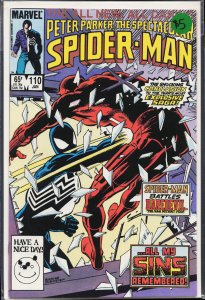 The Spectacular Spider-Man #110 (1986) Spider-Man