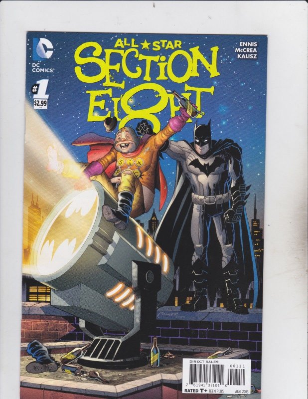 DC Comics! All-Star Section Eight! Issue 1!