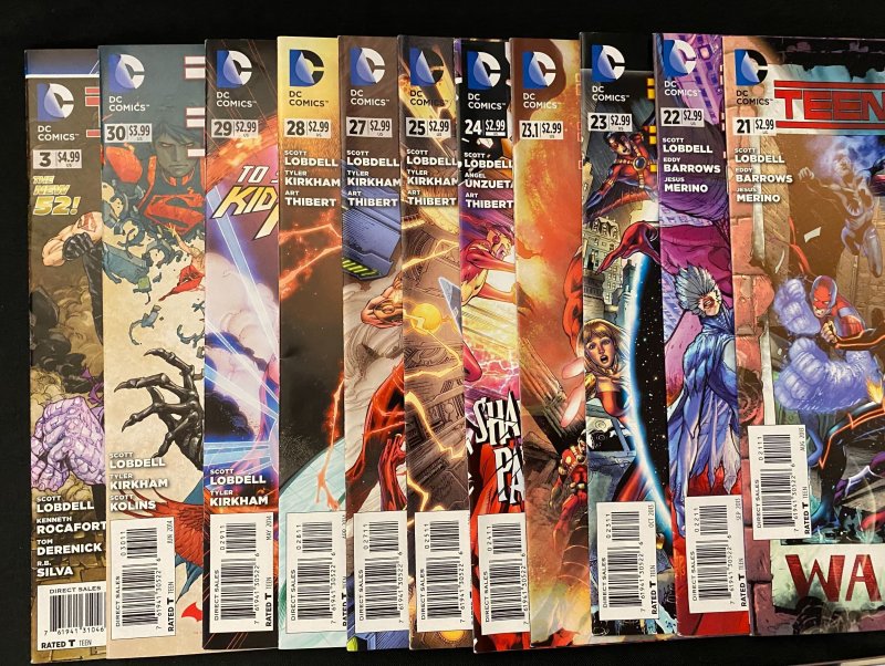 DC New 52: Teen Titans (2012) - 31 book lot