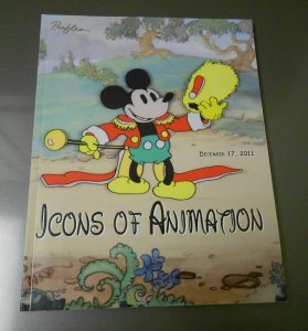 2011 Profiles In History Auction Catalog ICONS OF ANIMATION Mickey Mouse 162 pgs