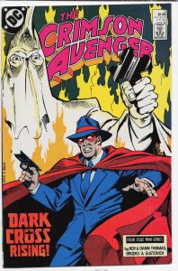 Crimson Avenger #3 (1988) The Crimson Avenger