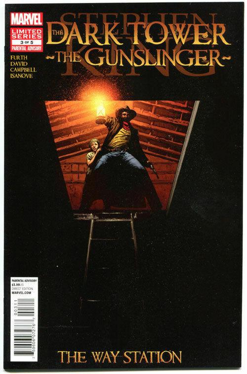 STEPHEN KING DARK TOWER GUNSLINGER - The WAY STATION #3, VF+,  more in store