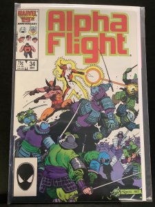 Alpha Flight #34 (1986)