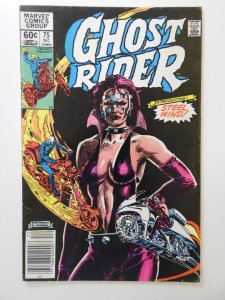Ghost Rider #75 Newsstand Edition (1982) Sharp VF+ Condition!