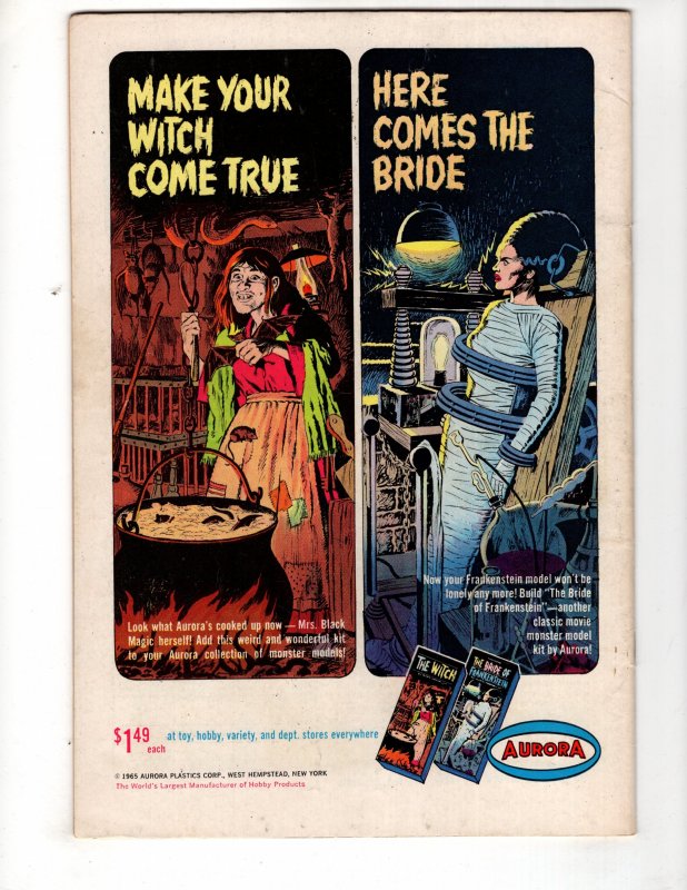 Superboy #124 (1965) SUPERBABY'S FIRST FIGHT! / ID#425