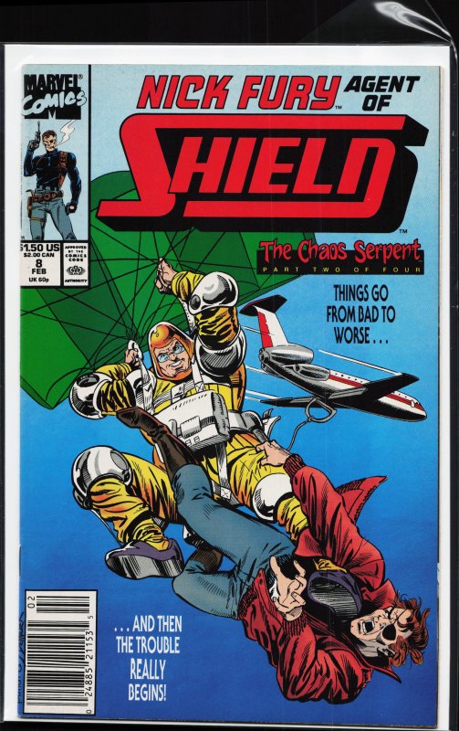 Nick Fury, Agent of SHIELD #8 (1990) Nick Fury