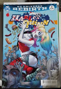 HARLEY QUINN  # 2  2016  DC UNIVERSE REBIRTH AMANDA CONNER